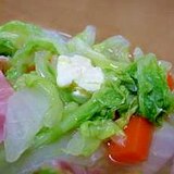 レンジ蒸し白菜★バターを落としてこくうま～